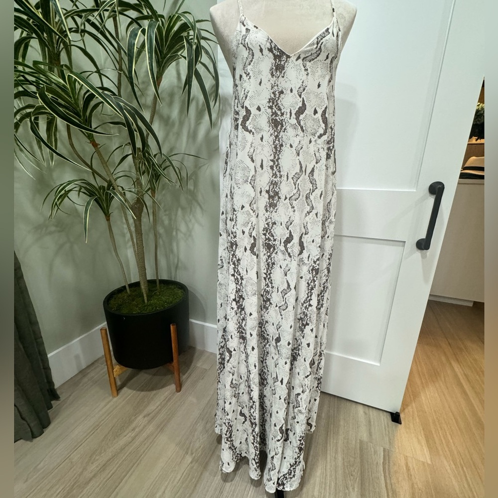 She & Sky Python dress